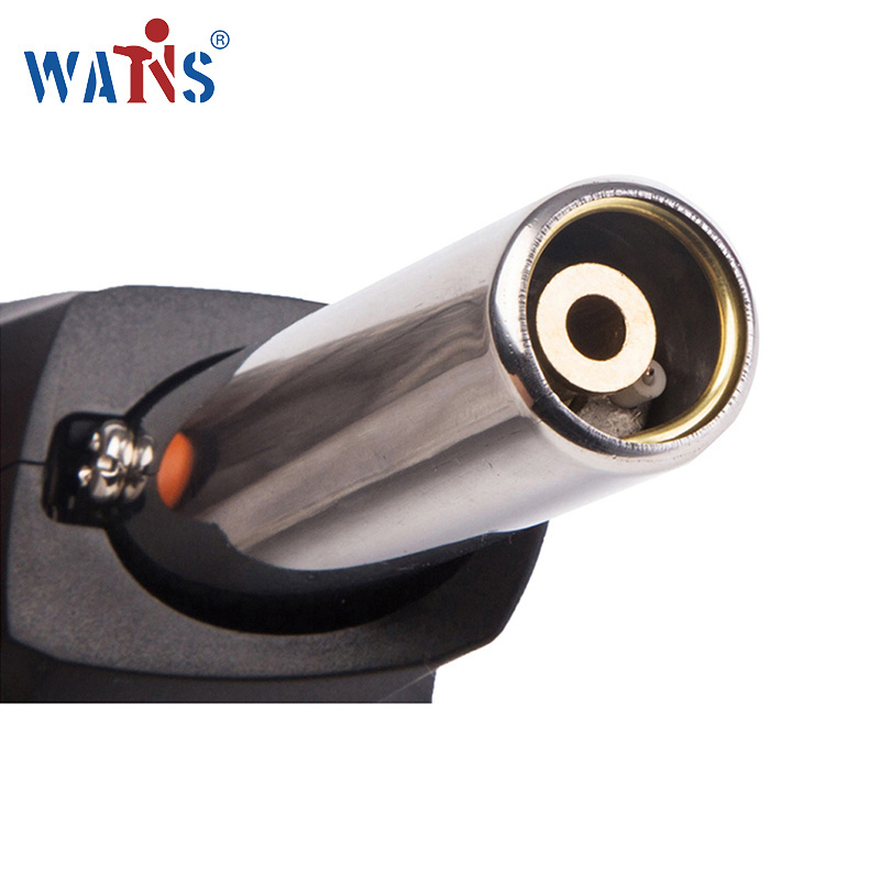 New design stainless steel high temperature resistance butane gas chef's torch lighter