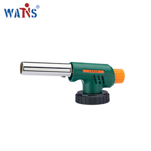 CE Flame Adjustable Manual Cooking Cassette Welding Soldering Butane Gas Torch Burner Brazing Tool Fire BlowTorch Type WS-7612C