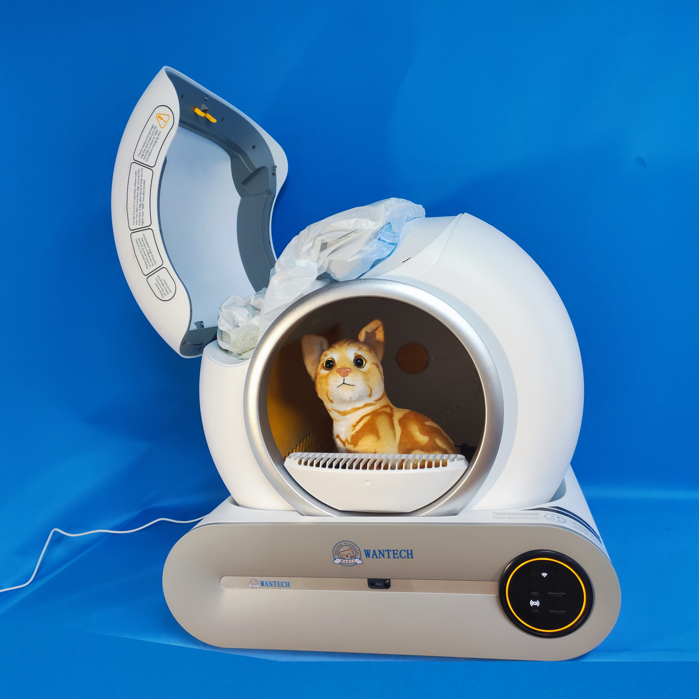 automatic cat litter box For Cats Litter System Breeze All-in-One Odor Control & Easy Clean Multi Smart Cat Litter Box