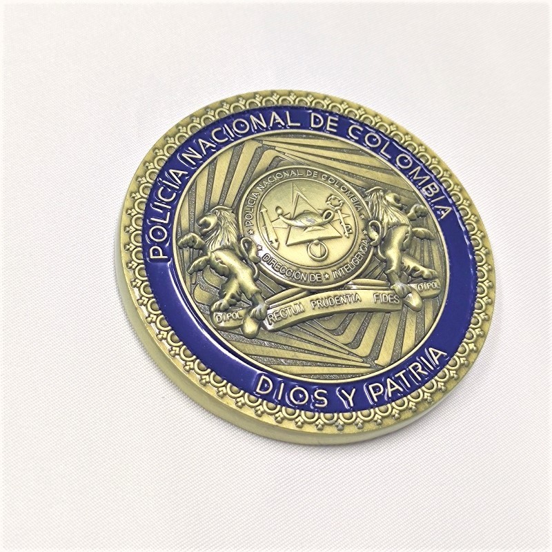 Customized 3D Metal Antique Golden Brass Engraved Embossed Letters Fine Exquisite Custom Challenge Coins For Souvenir