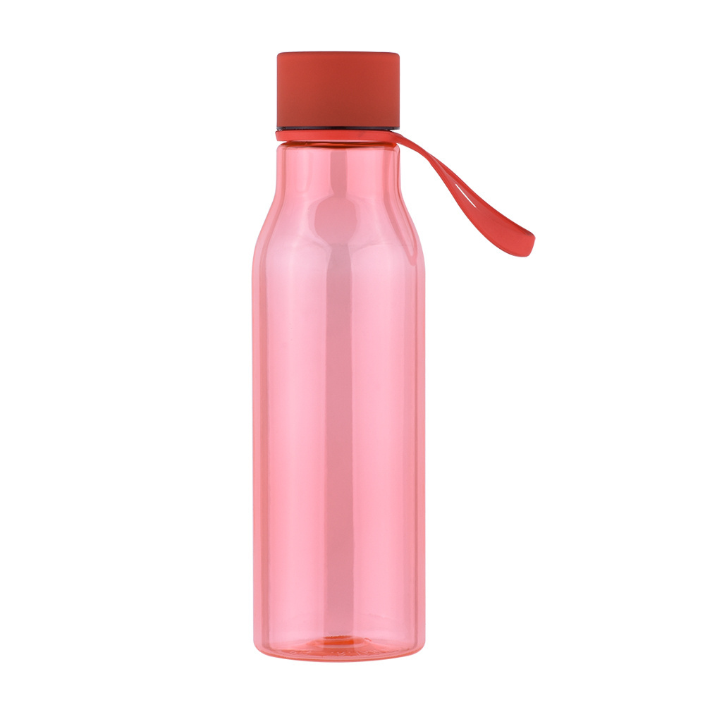 Hot Plastic Sports Bottle Water Manufacture Grade Food  BPA free Eco friendly For Drinking Bicycle Gym Custom Gift With Strap