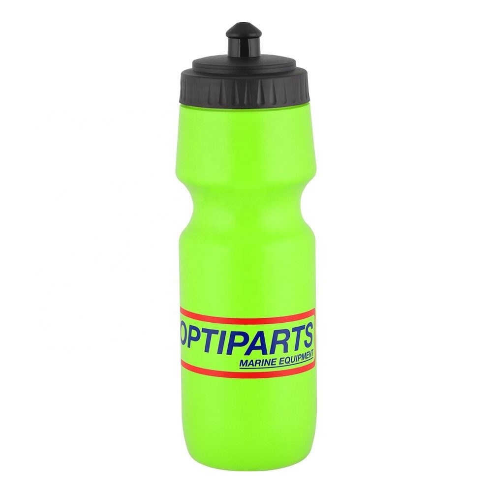 Hot Sale Cheap Promotional Food Grade BPA Free For Bicycle 750ML Soft Hockey PE Plastic Water Bottle with Push-Pull Lid