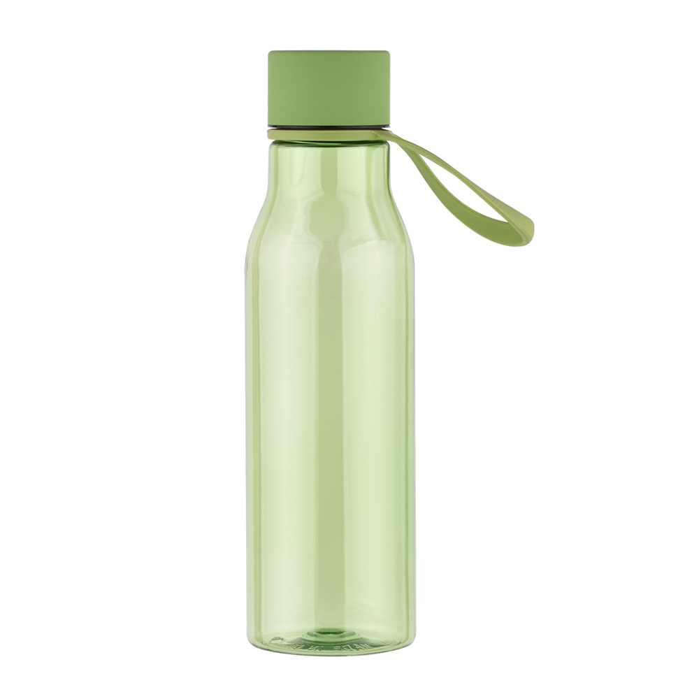 Hot Plastic Sports Bottle Water Manufacture Grade Food  BPA free Eco friendly For Drinking Bicycle Gym Custom Gift With Strap