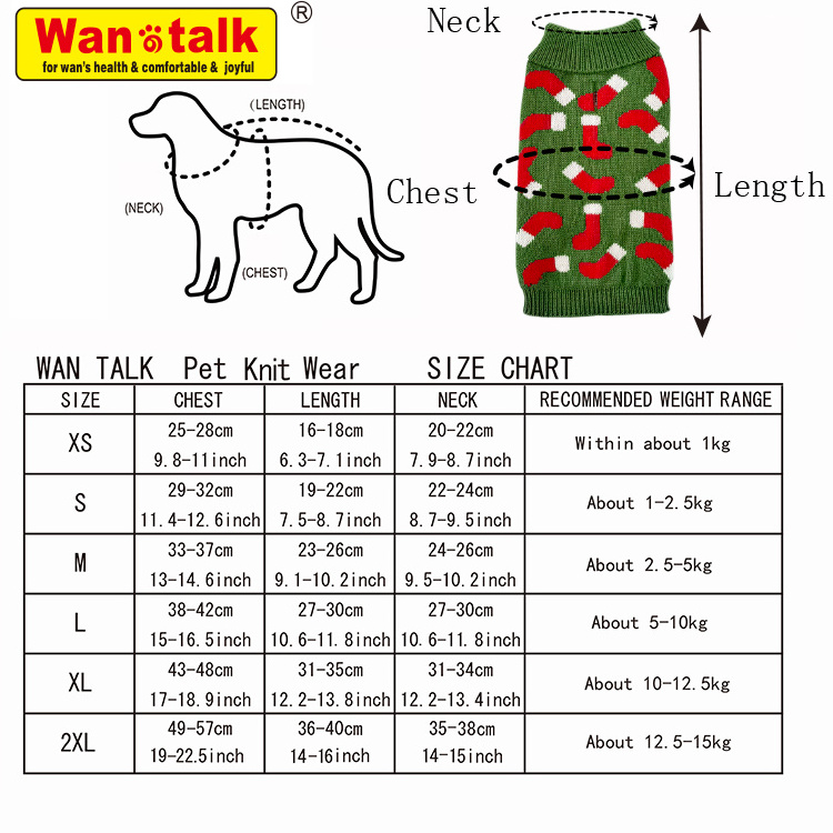 Christmas Cat Dog Knit Sweater Pullover Winter Dog Clothes Small Dog Chihuahua Yorkie Puppy Jacket Pet Clothing