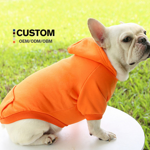 Custom Designer Luxury Dog Sweatshirt XL & XS Size Hoodie Coat for Cats for Spring & Autumn Print Pattern Pet Apparel