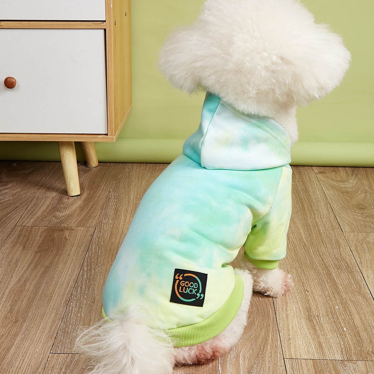 Wholesale Luxury Cotton Hoodie Custom Multicolor Soft  Warm Dog Clothes for Puppy Print Pattern Pet Apparel