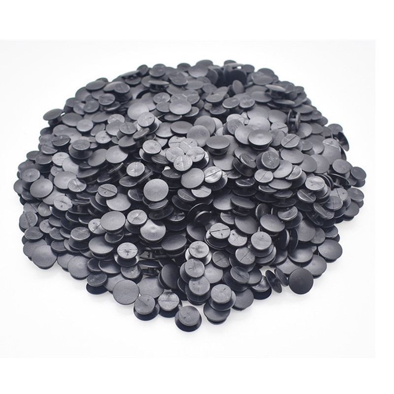 wholesale black Shoe buckle accessories base plastic shoes Shoe buckle accessories buttons