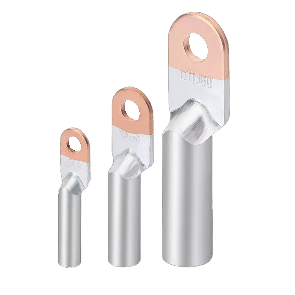 DTL Series Bimetallic Cable Lug Connecting Terminal Copper-Aluminium 10-630 Square MMCopper-aluminum bimetal terminal lugs