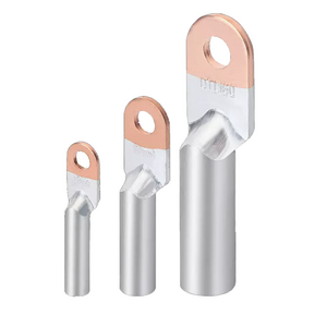 DTL Series Bimetallic Cable Lug Connecting Terminal Copper-Aluminium 10-630 Square MMCopper-aluminum bimetal terminal lugs