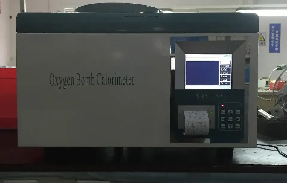 XRY-1A Lab Testing Equipment Oxygen Bomb Calorimeter price for Coal