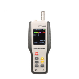 Portable HT-9600 particle counter dust particle meter PM0.3 2.5 10 Air Quality Monitor Particle Counter