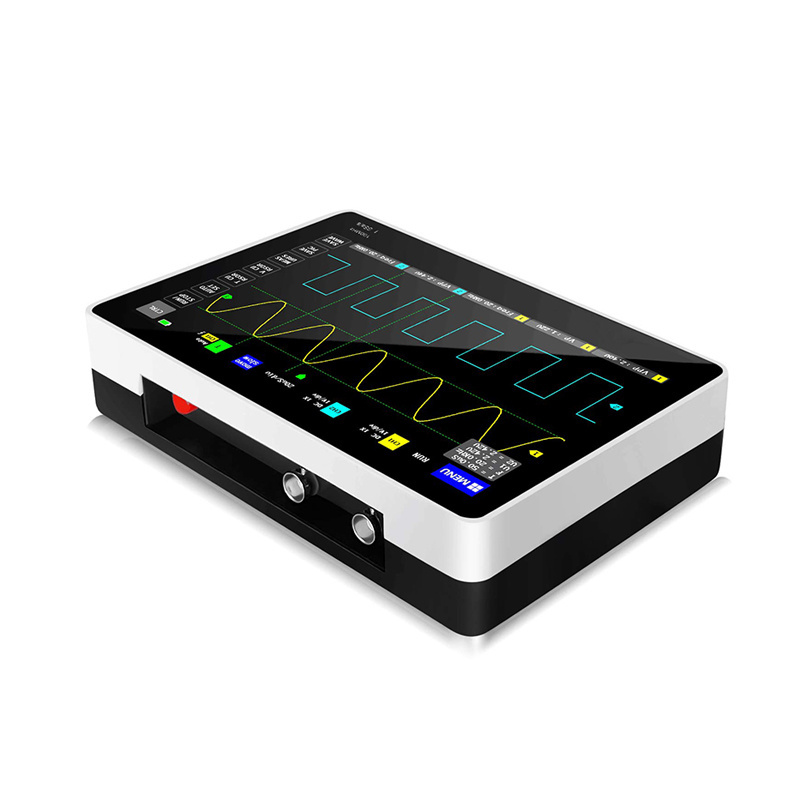 mini dual-channel digital touch panel tablet oscilloscope with 100M bandwidth and 1GS sampling rate