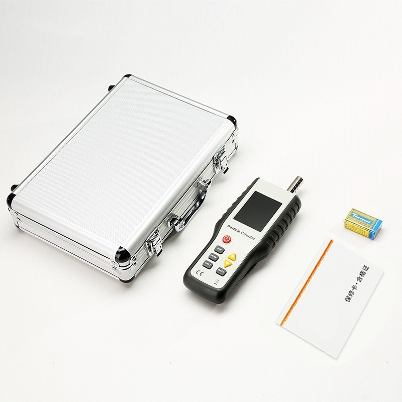 Portable HT-9600 particle counter dust particle meter PM0.3 2.5 10 Air Quality Monitor Particle Counter