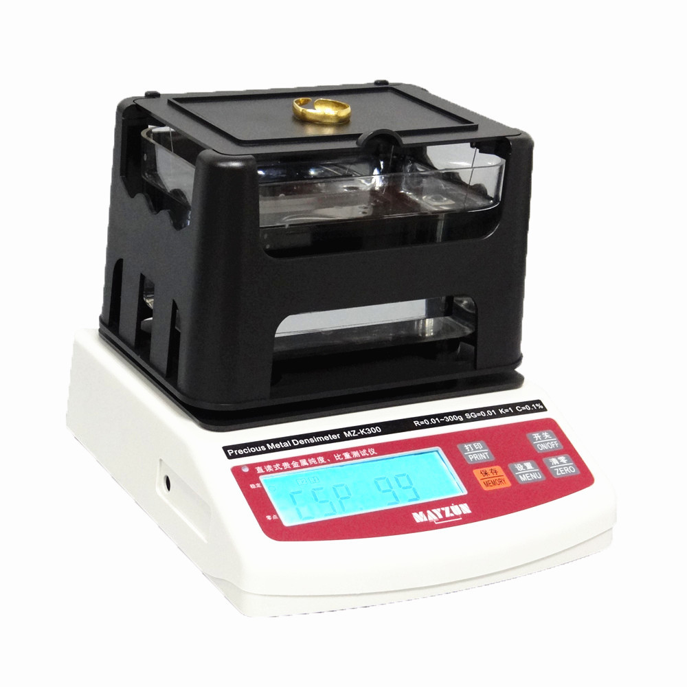 gold measuring machine jewelry weighing scale gold tester purity detector