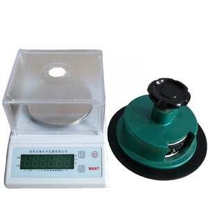 with sample circle cutter digital  weighing GSM scale for Meltblown cloth test