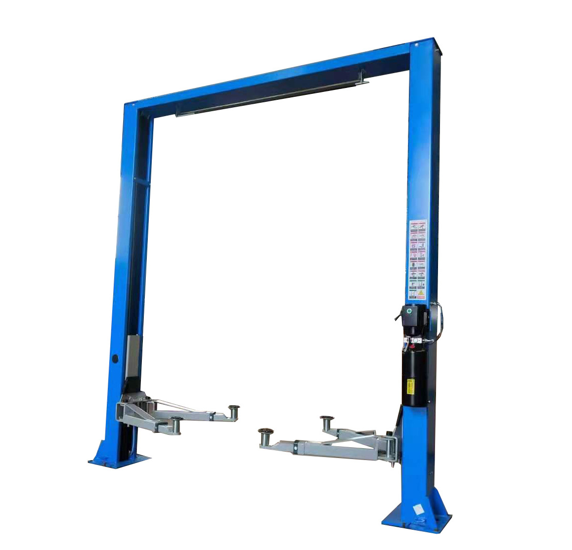 2 post car lifts with manual release vehicle lift for sale