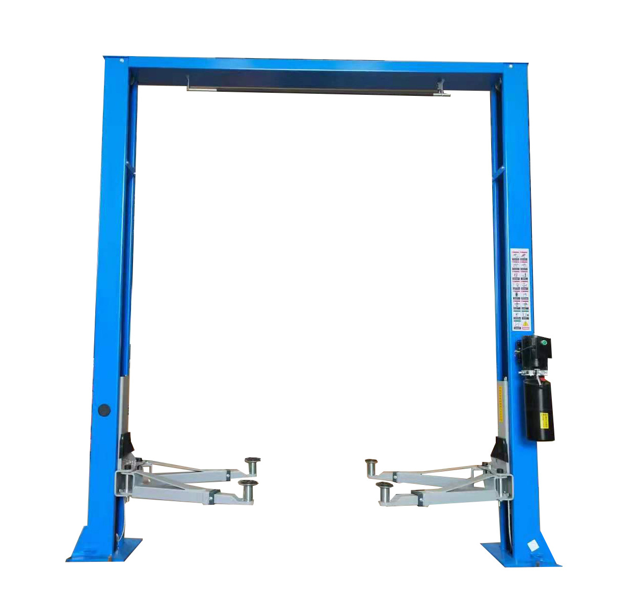 2 post car lifts with manual release vehicle lift for sale