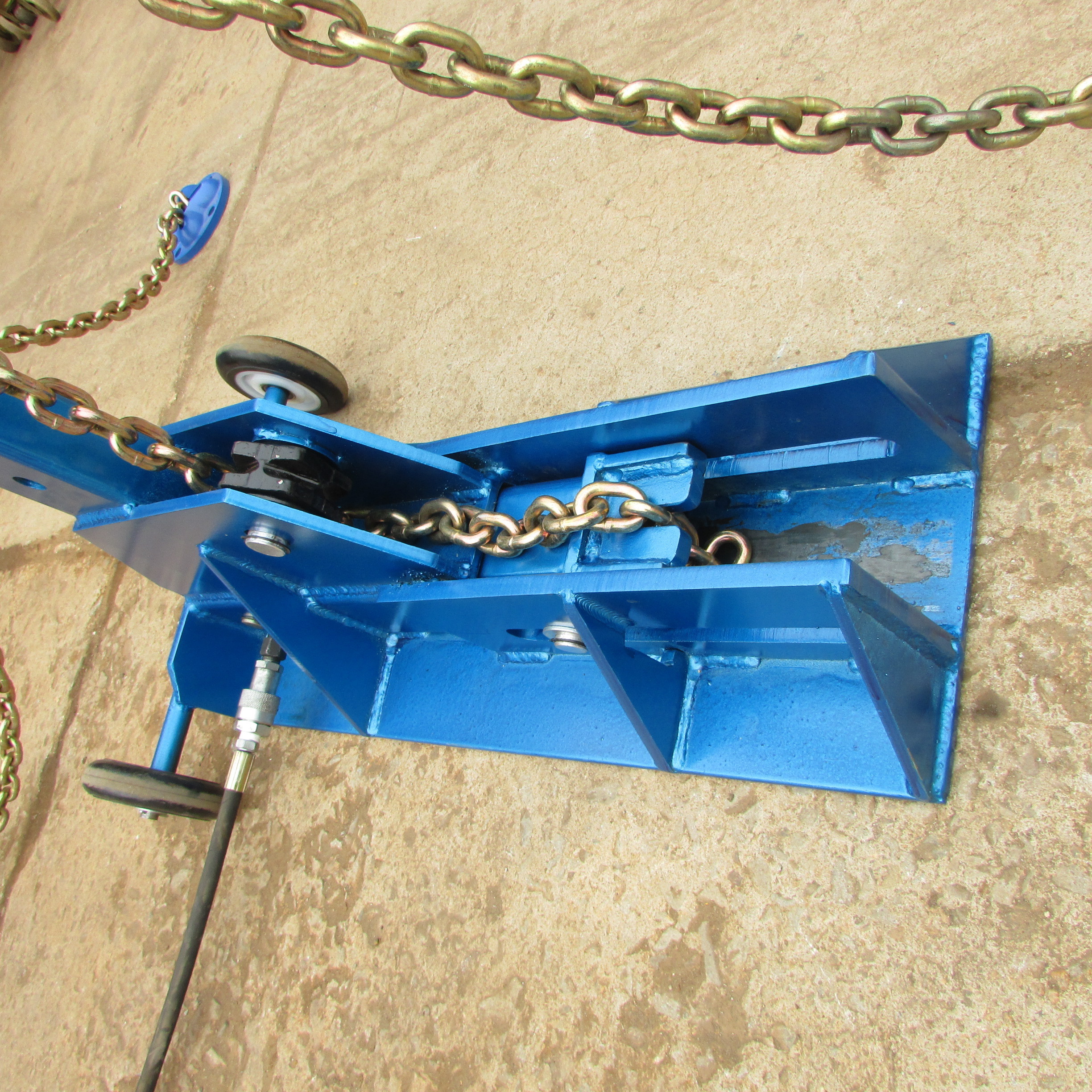 floor pulling systems/auto body repair puller frame equipment  auto pot system