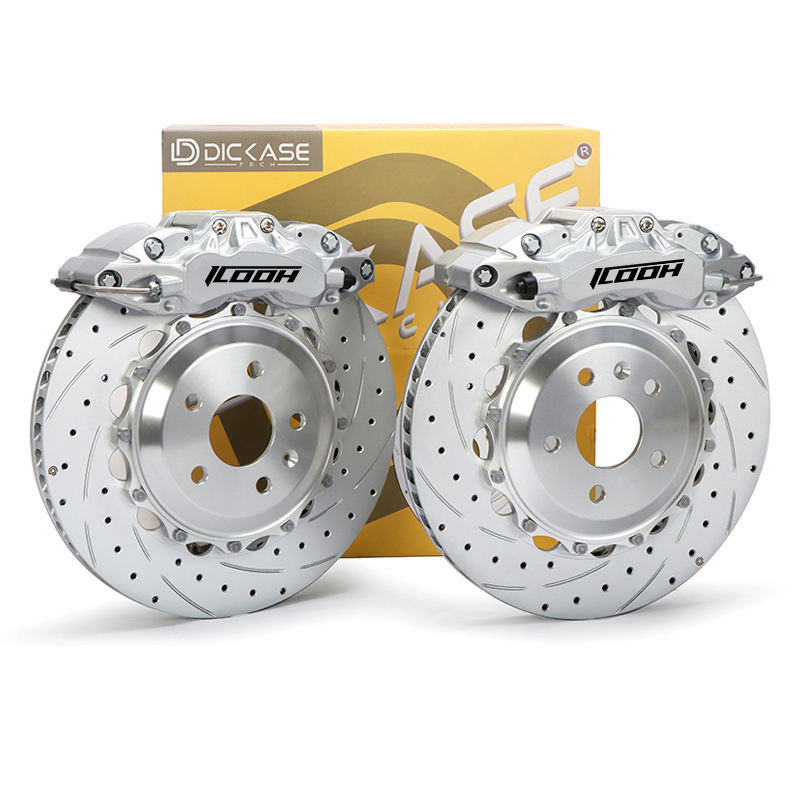 China Brand high quality racing brake system car brake pad with drilled rotors for BMW e46