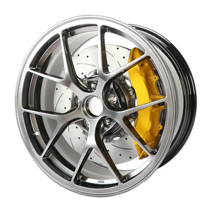 For B B S Wheels Custom Polish Alloy Aluminum Rim 17 18 19 INCH Car Wheel Rims Forged