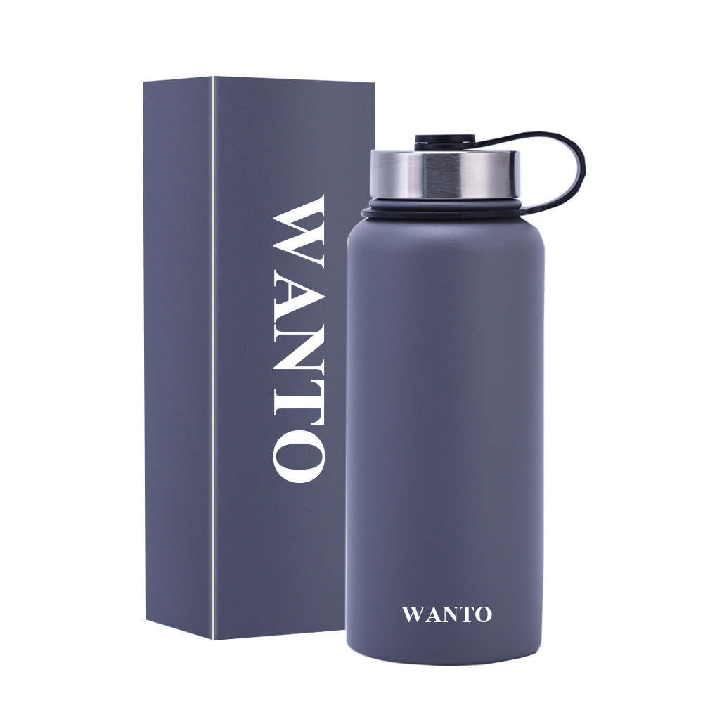 Wanto 18oz Online Top Selling Kids Stainless Steel Travel Outdoor Drinking Water Bottles Bulk With Custom Logo And Color