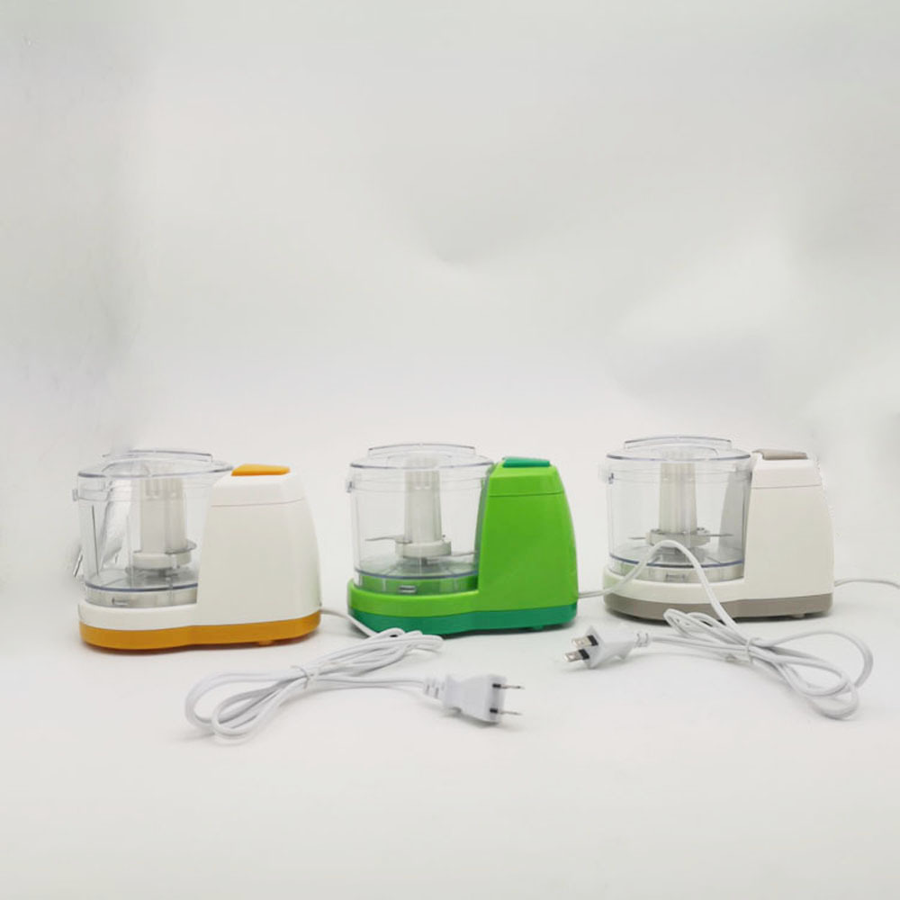 Durable Electric Vegetable Chopper & Mini Food Processor for Chopping, Puree & Emulsify 1.5 Cup Customized Color