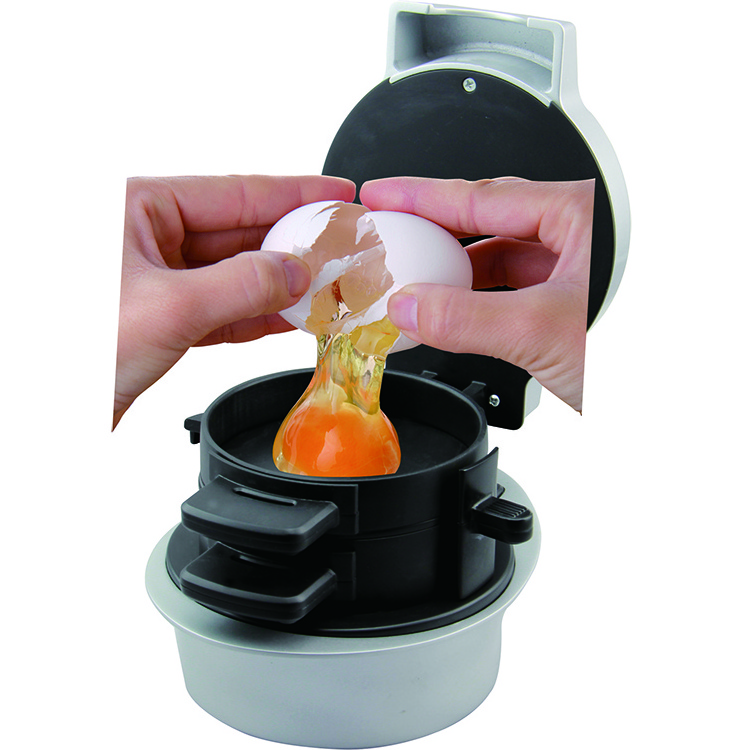 Factory Supply Electric Hamburger Burger Sandwich Maker Breakfast Machine with Egg Cooker Ring