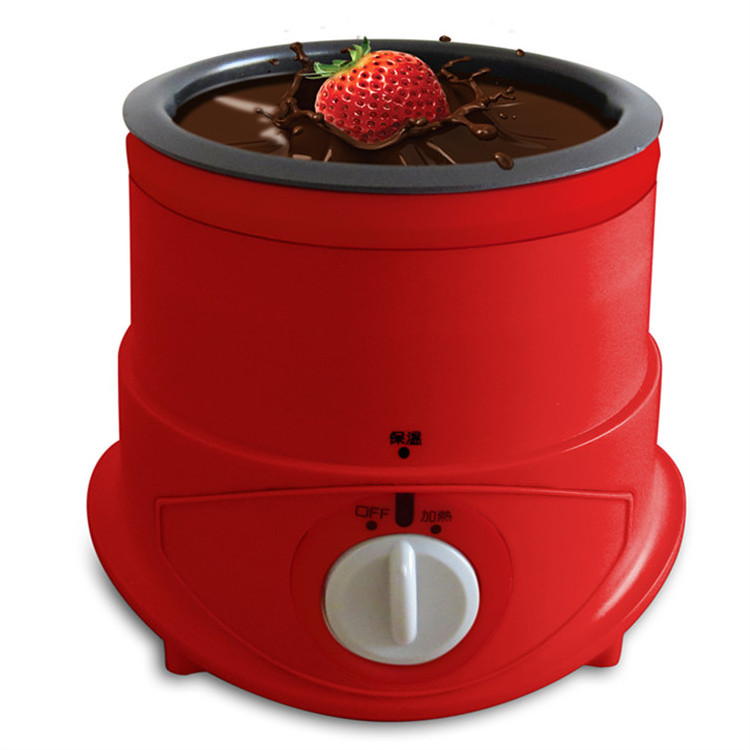 Electric Mini Chocolate Fondue Maker Sets Wax Warmer Party Cheese Melting Pots With Melting Pot with CE/ROHS/LFGB/ETL Approval