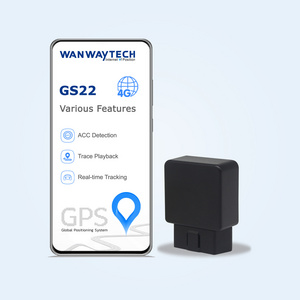 4G OBD2 GPS GS22 LTE WIFI Wireless Hotspot ACC Detection Car Fleet Management Customized Gps tracker GPS Tracking device