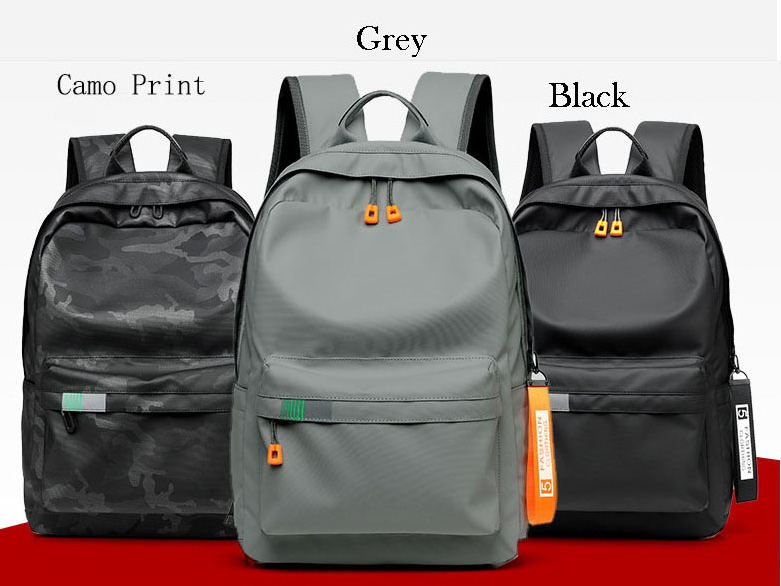 2022 Fashion Waterproof Oxford 14 15.6 inch Backpack College School Bags Custom Backpack with Logo  Travel Bag Backpack