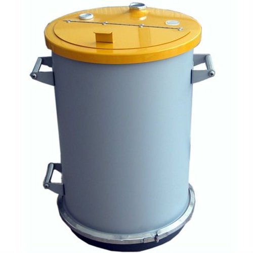 Electrostatic Powder Coating Fluidizing Powder Hopper Container for Coating Machine