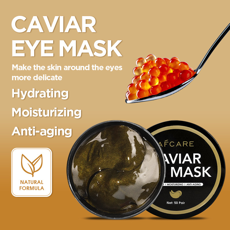 Personalized Eye Mask Paraben-free Anti-wrinkle & Nourishing and Vitamin C & Caviar Eye Patches With Hyaluronic acid