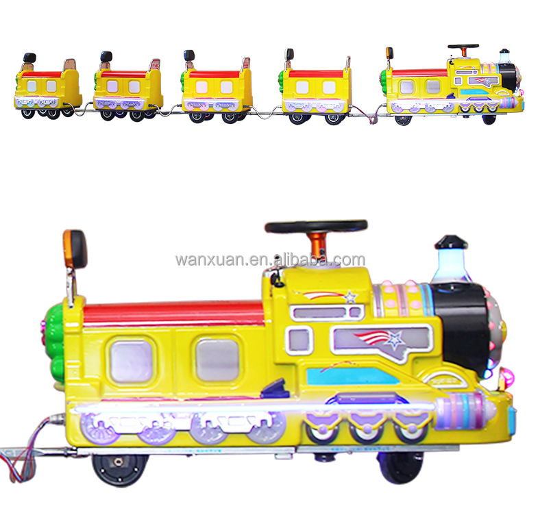 Amusement Park Rides Electric Mini Tourist Train / Mall Train / Used Trackless