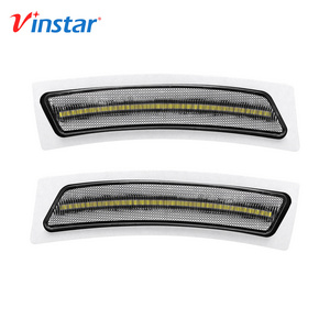 Tuning Light Clear Lens White LED Front Reflector  High Bright  LED Front Bumper Light for BMW for 3 Series for 4 Series