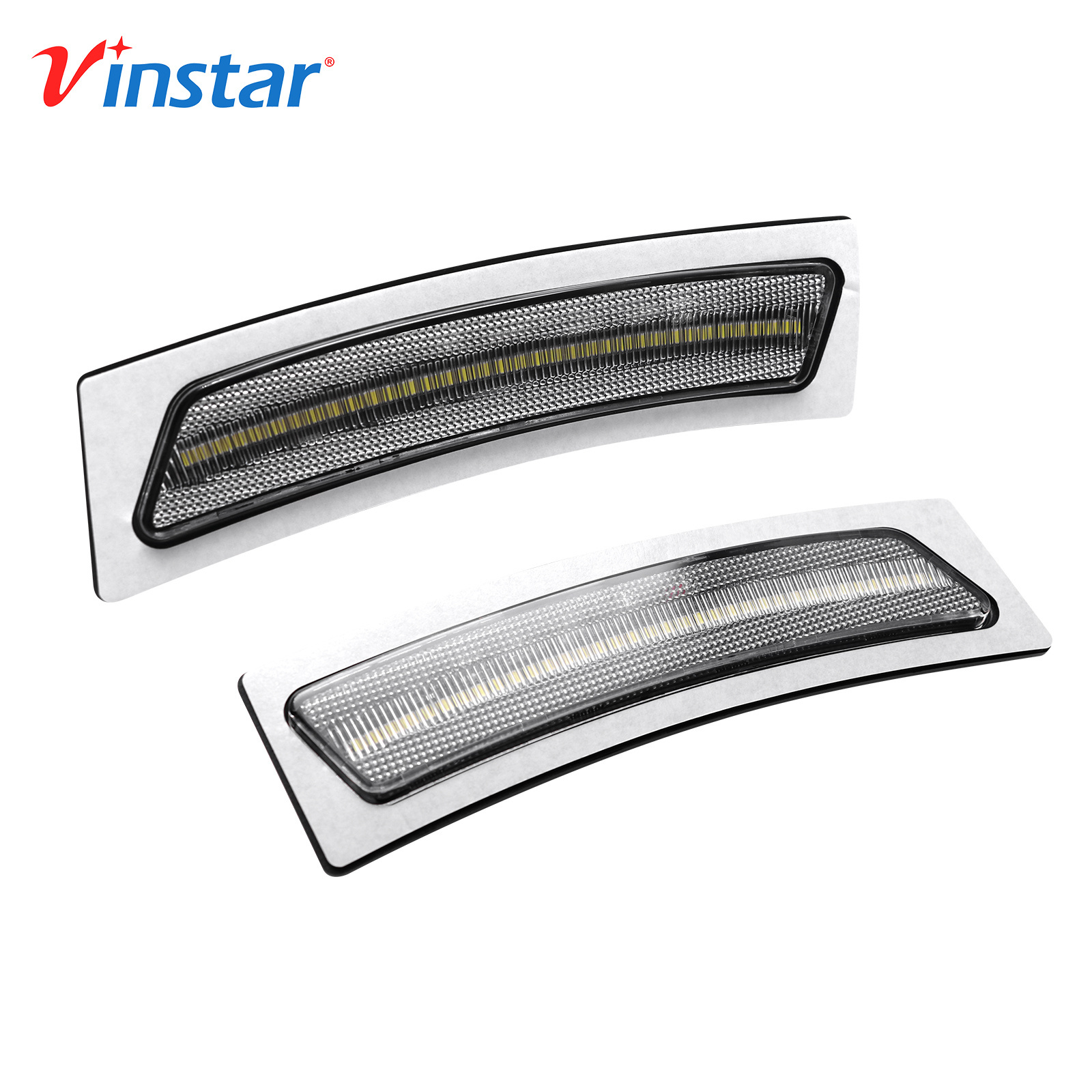 Tuning Light Clear Lens White LED Front Reflector  High Bright  LED Front Bumper Light for BMW for 3 Series for 4 Series