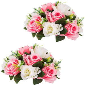 Wedding Rose Centerpiece Flower Artificial Flower Kissing Balls Artificial Floral Arrangements