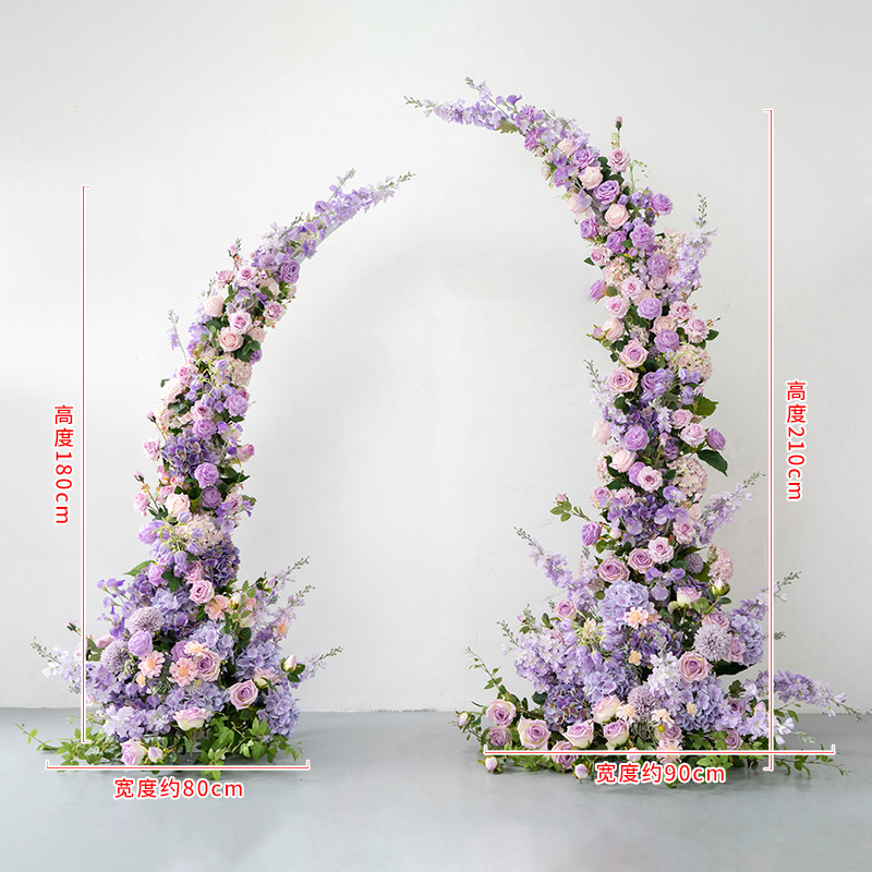 Wedding Arch Flowers White Centerpiece Flower  Artificial Flower For Wedding Wall Decoration