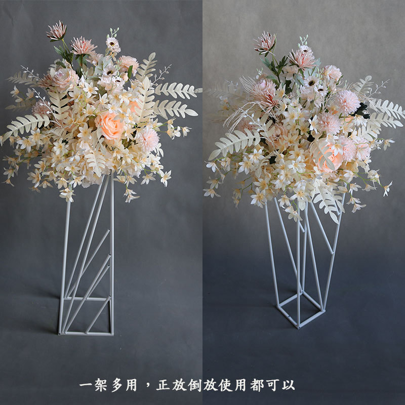 Modern Design Metal Centerpiece Stands Wedding Flower Stand Centerpiece Wedding Metal Centerpiece