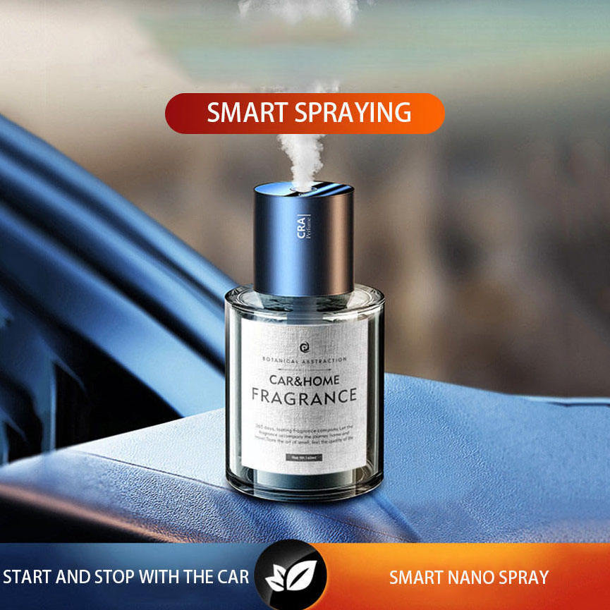 Automatic Perfume Spray Car Fragrance Scent Machine Smart Air Fresheners Portable USB Car Aroma Diffuser