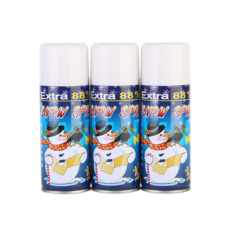 Hot selling environmental protection event party foam Christmas snow spray snow for tree