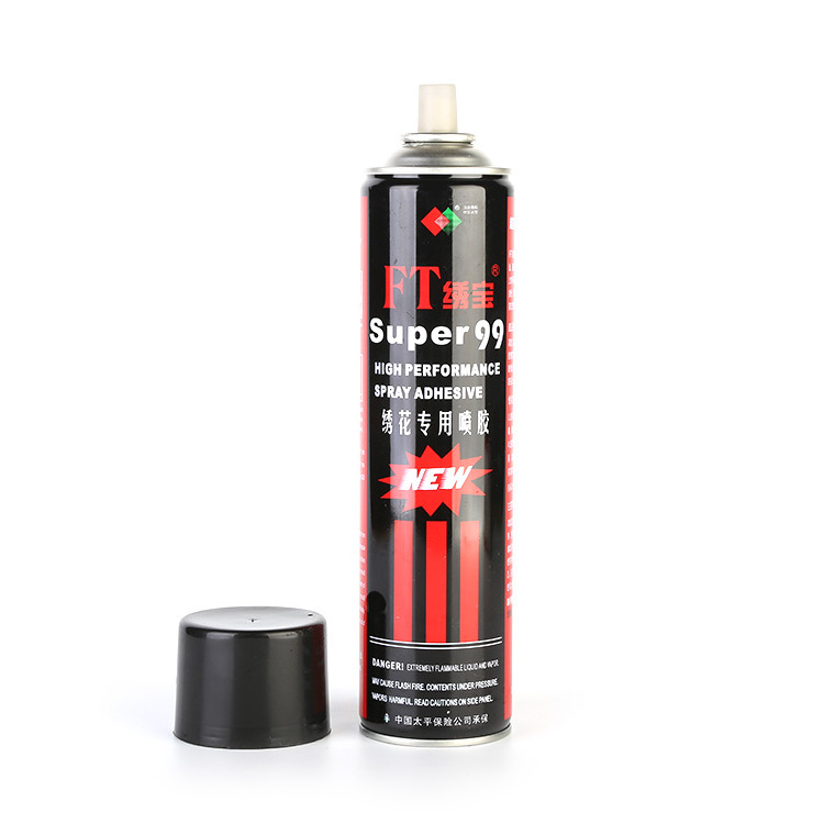 Customized environmental aerosol spray adhesive portable multi purpose spray adhesive for fabric