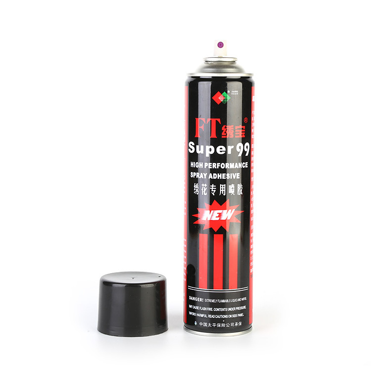 Customized environmental aerosol spray adhesive portable multi purpose spray adhesive for fabric