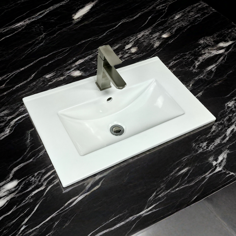 CE Approved Porcelain Modern Bathroom Ceramic Hand Wash Basin for Hotel