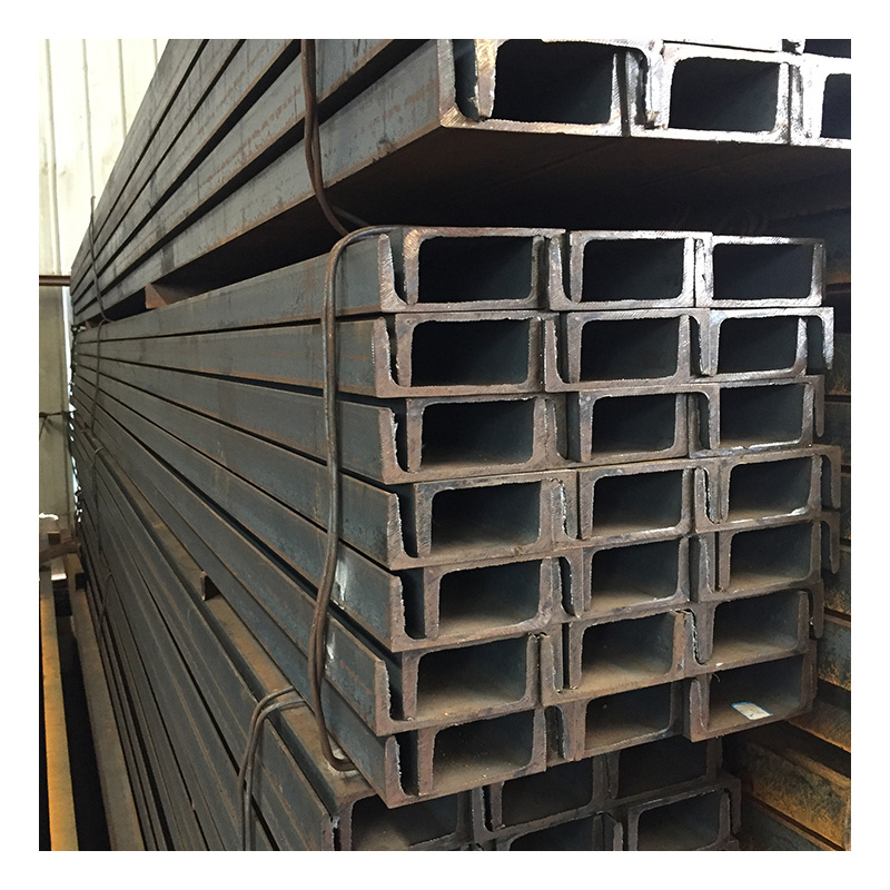 Factory wholesale structural steel channels 80mm steel channel bar