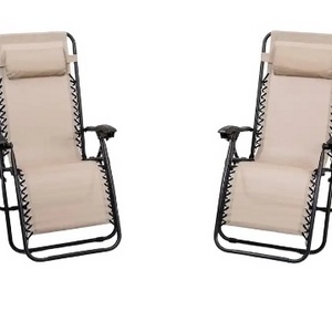 Uplion Wholesale Outdoor Beach Lounge Chair Adjustable Zero Gravity Recliner Folding garden chair