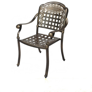 High Quality Home Casual Cast Aluminum Outdoor Furniture Patio Chairs High Quality Home Casual Cast Aluminum Outdoor Furniture