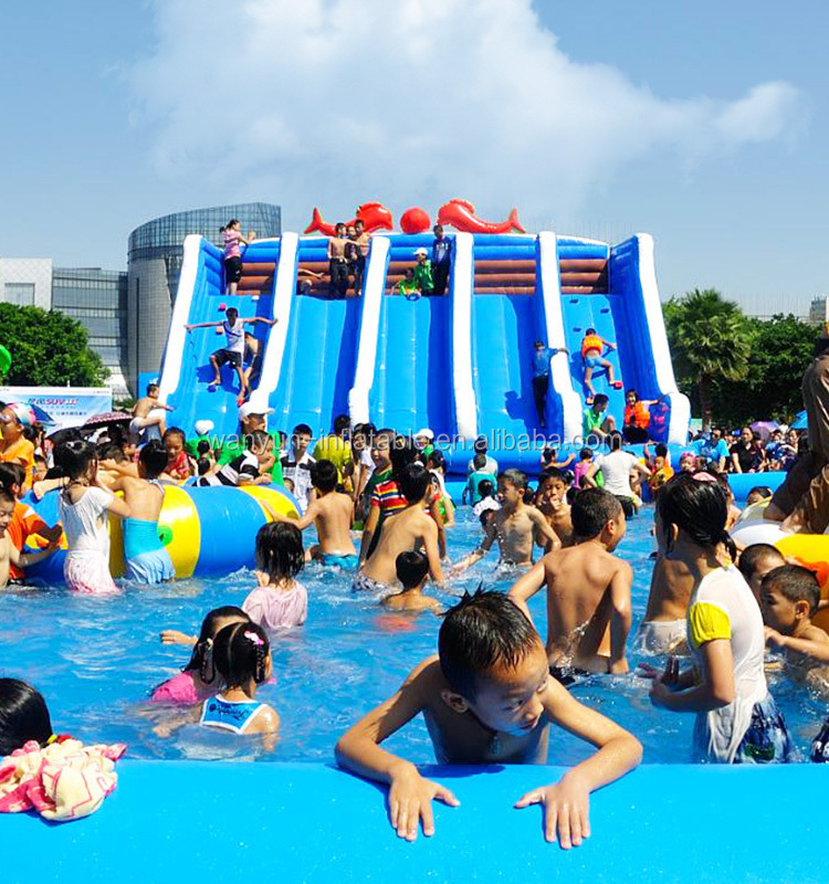 2018 Popular inflatable water slide for adult and kids,water park inflatable slides