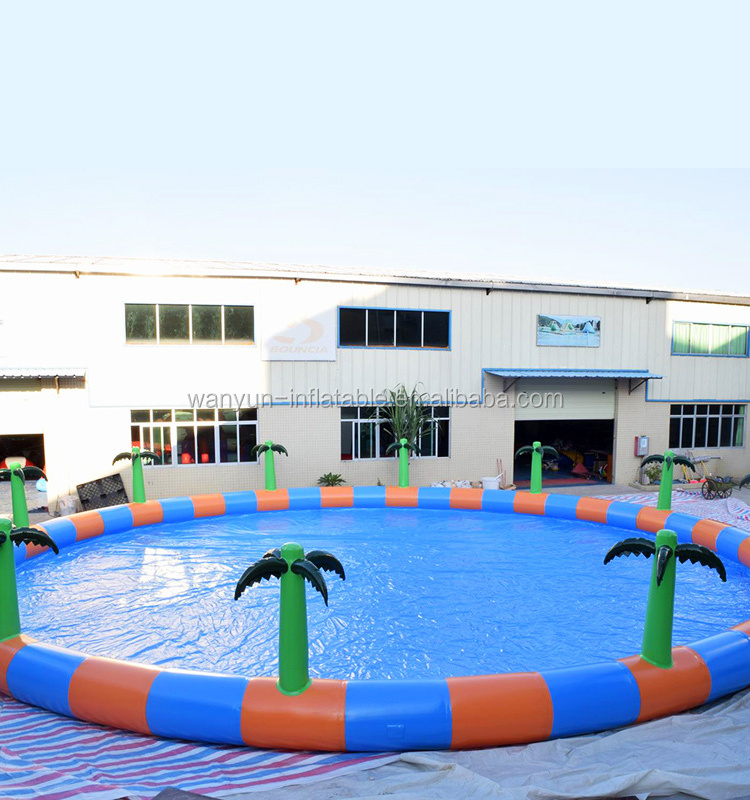 Outdoor Family Inflatable Swimming Pool For Water Game PVC inflatable pool large inflatable swimming pool