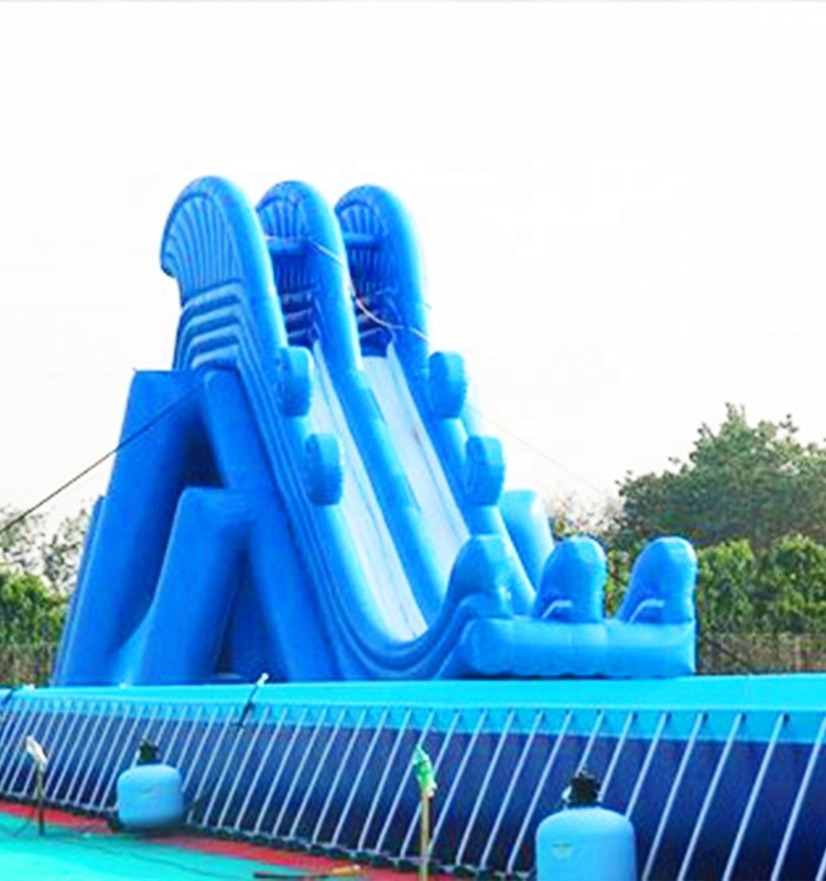 Professional Supplier Flying Trapeze Inflatable Slide Giant Inflatable Water Slide for Kids Lake Inflatable Water Slides