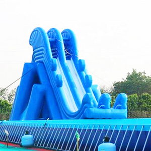 Professional Supplier Flying Trapeze Inflatable Slide Giant Inflatable Water Slide for Kids Lake Inflatable Water Slides